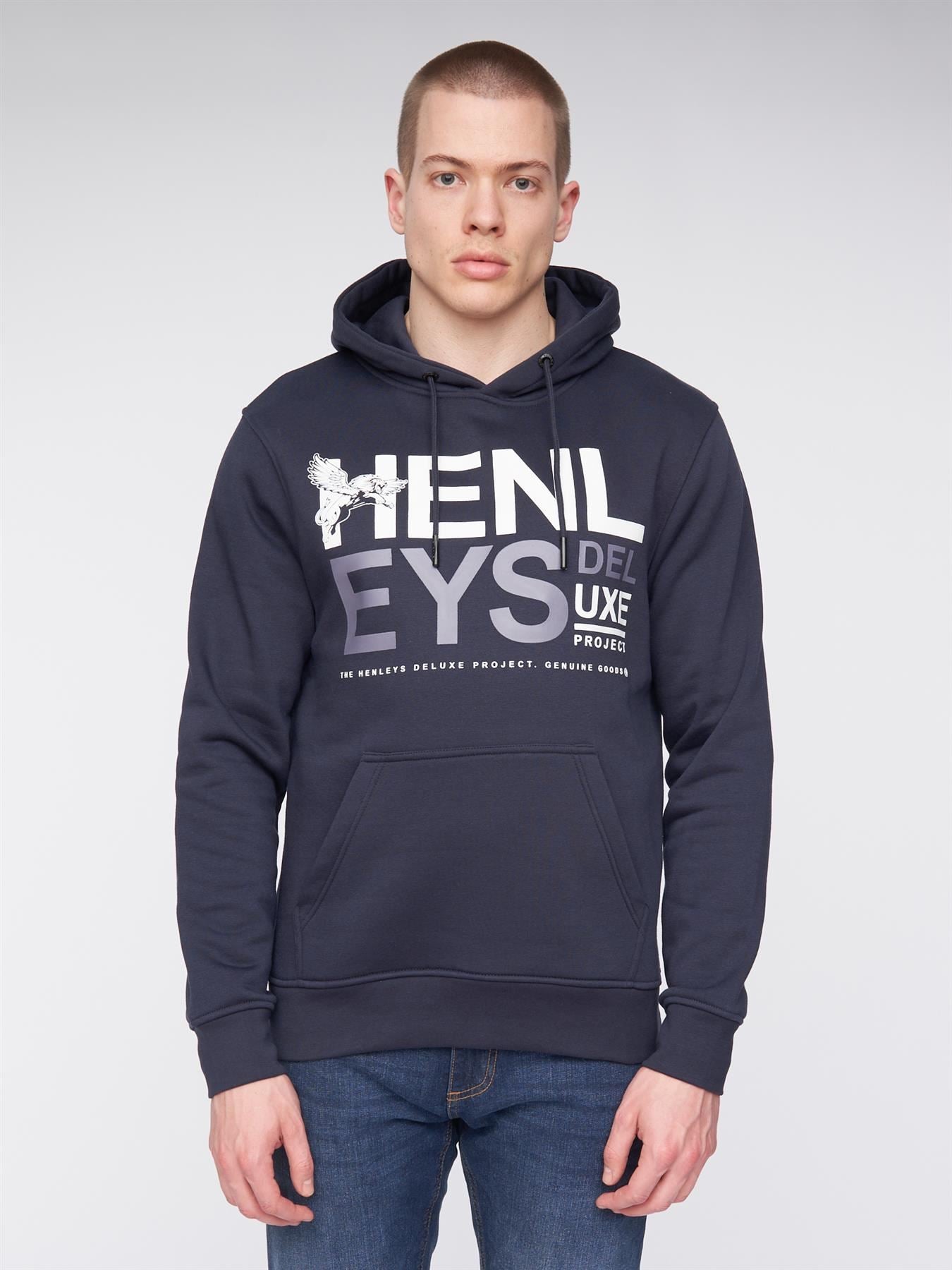 Mens Classhen Hoodie Navy