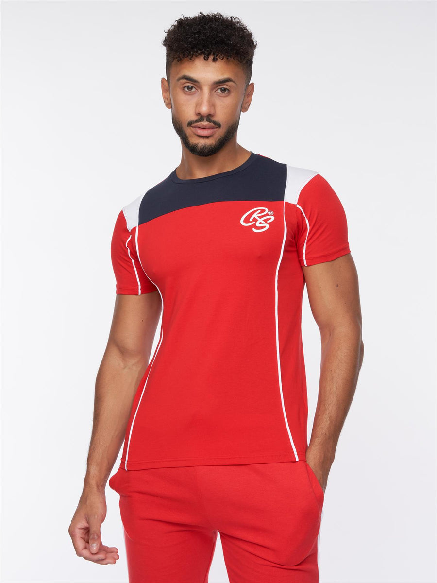 Rentrays T-Shirt/Shorts Set Red