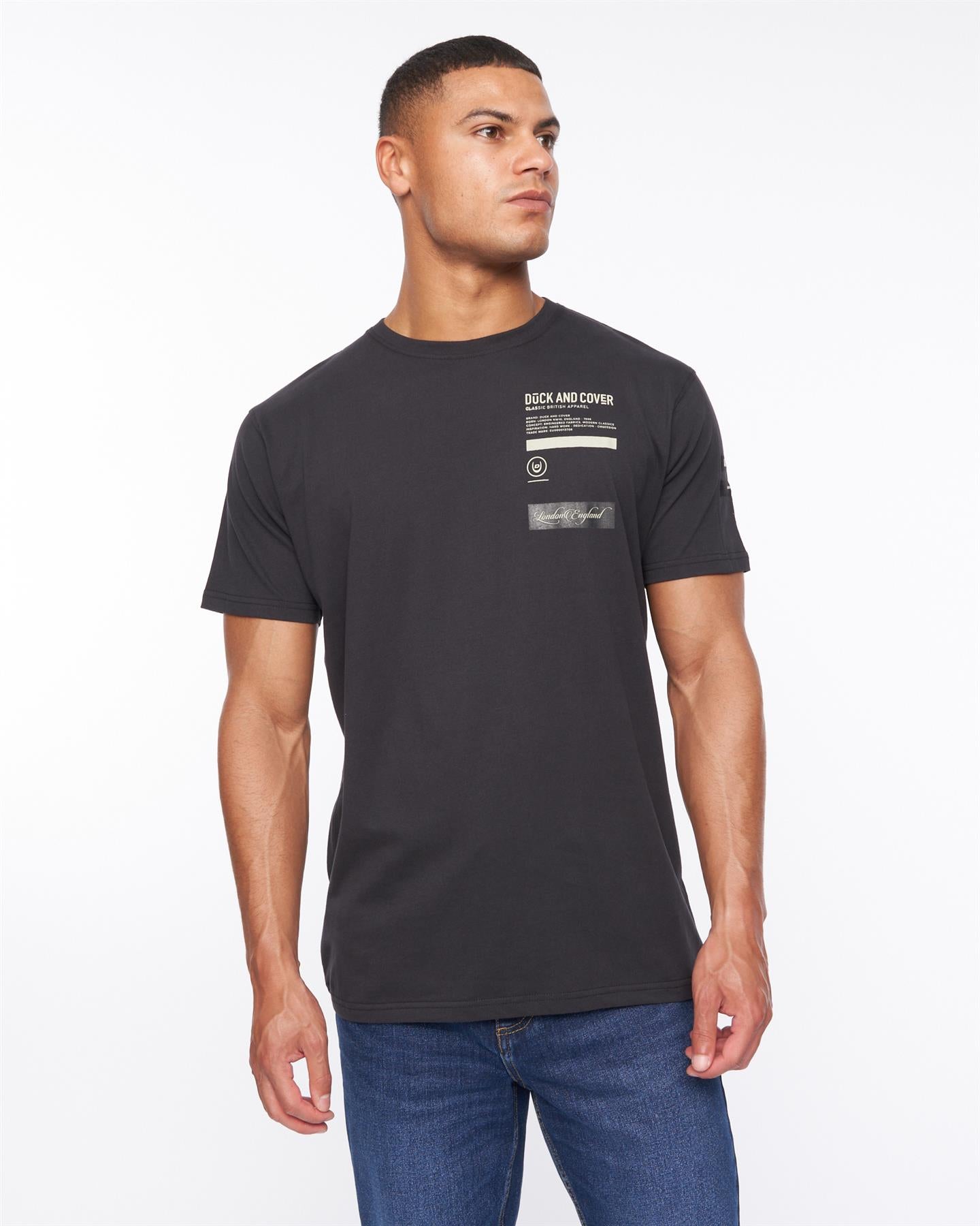 Mens Jennerkins T-Shirt Black