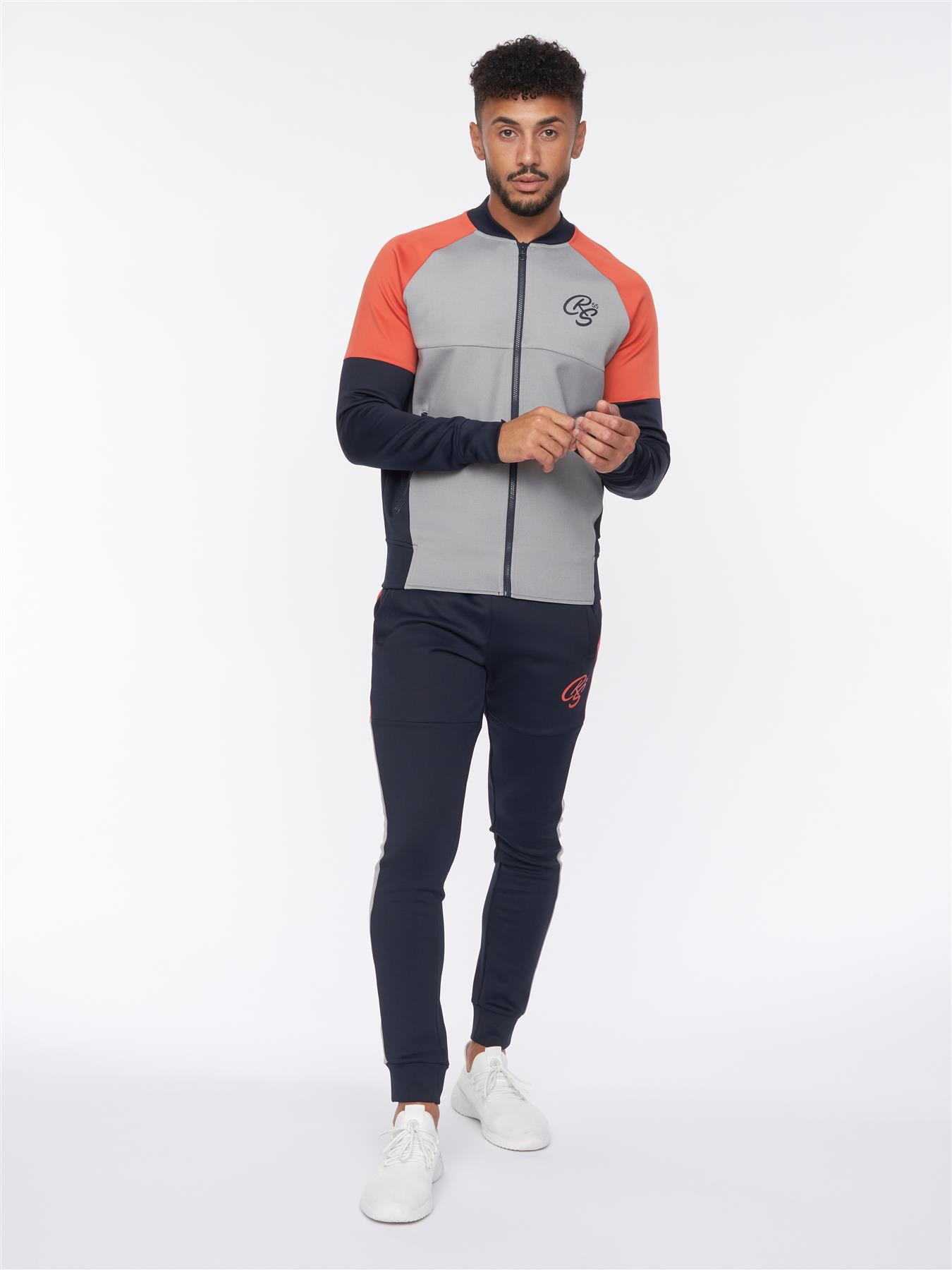 Brayden Tracksuit Grey Marl