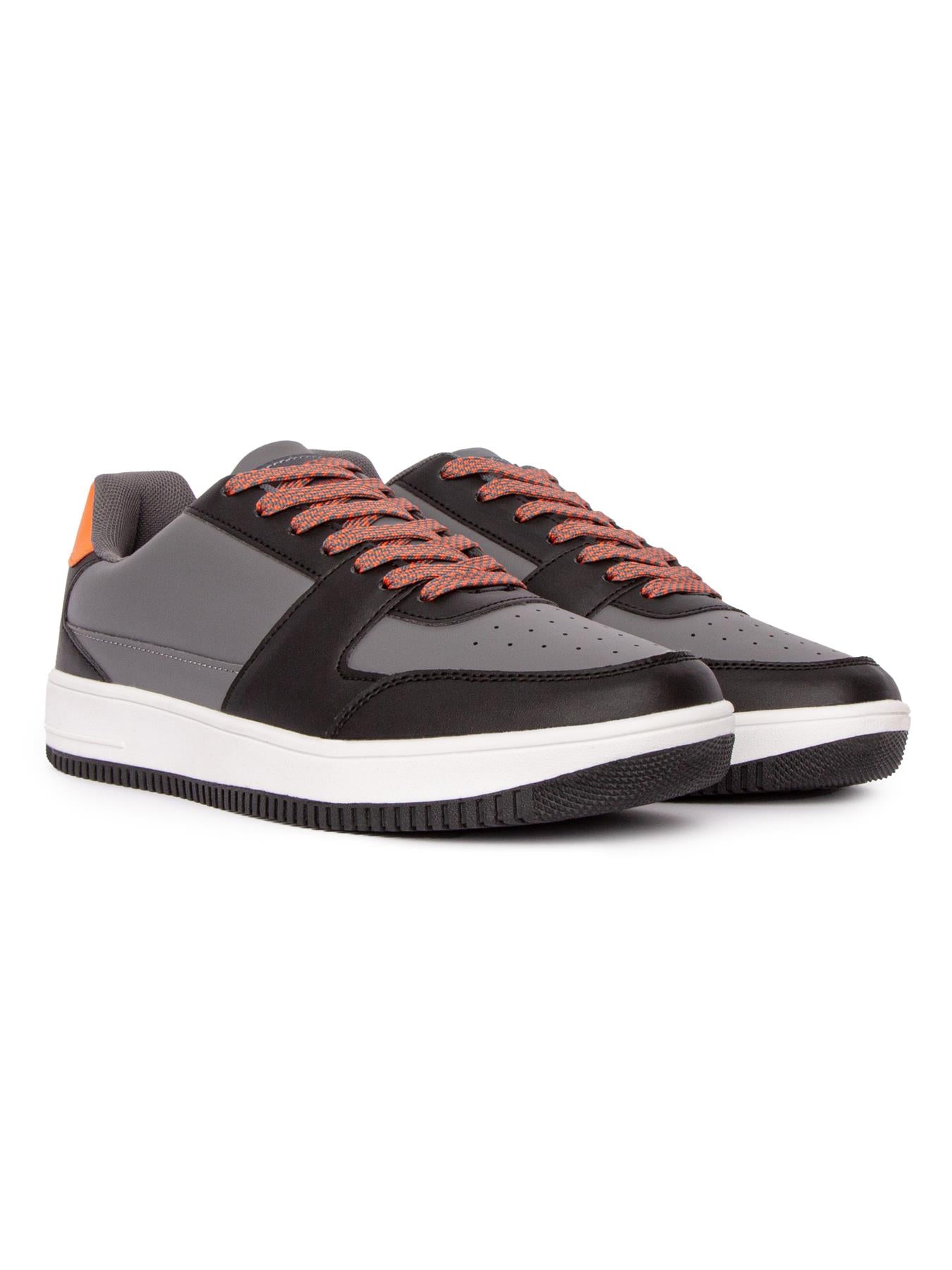 Mens  Toribio Trainers Black/Grey