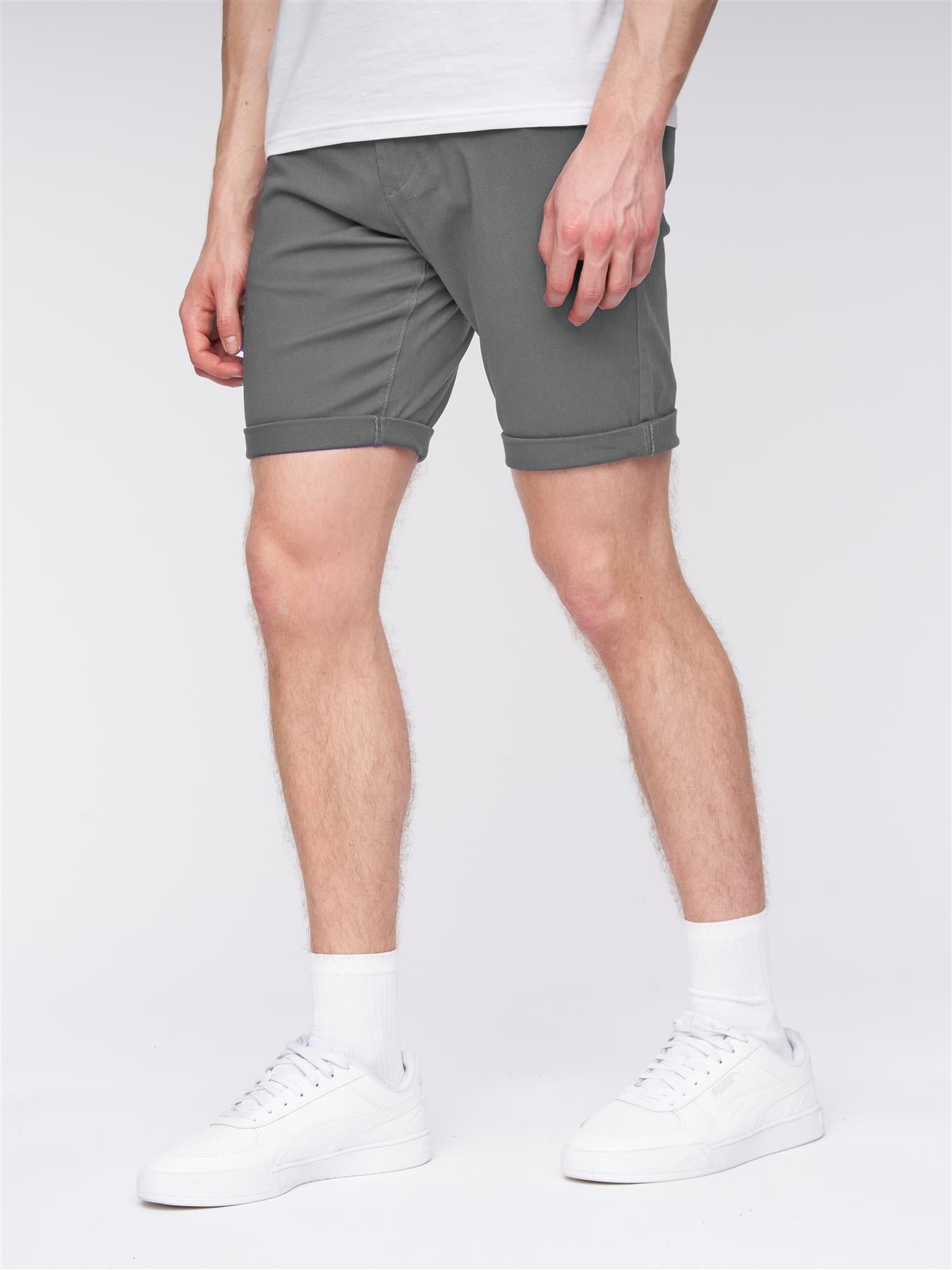 Mens Copehen Chino Shorts Grey