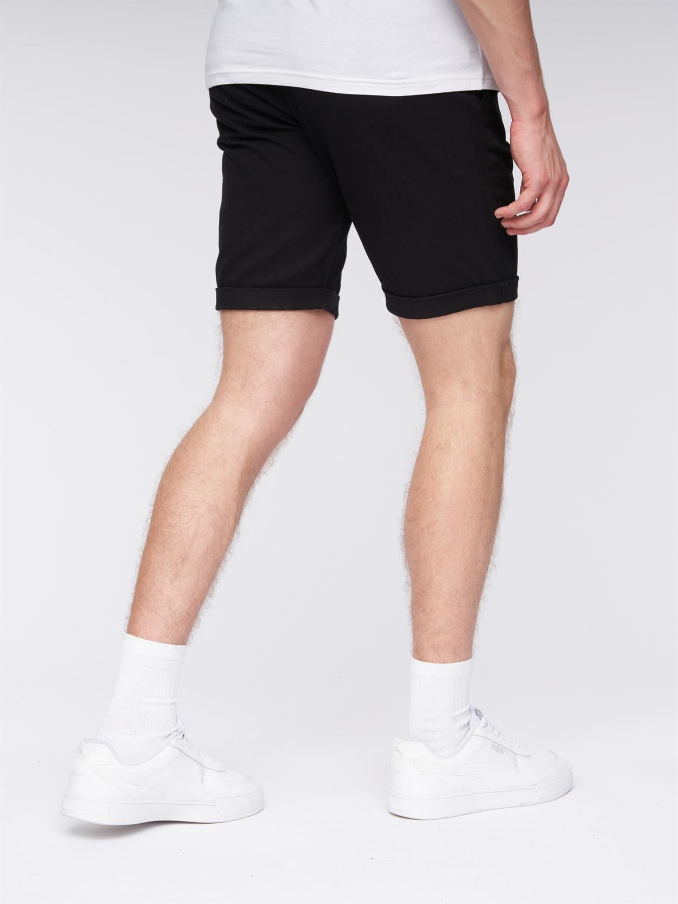 Mens Copehen Chino Shorts Black