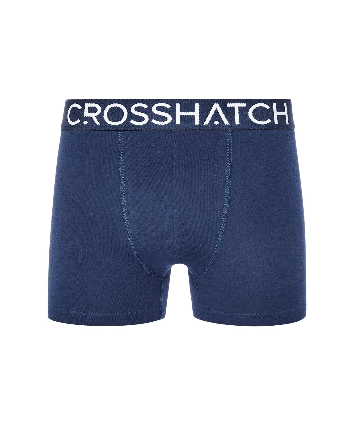 Mens Bresler Boxers 3pk Navy