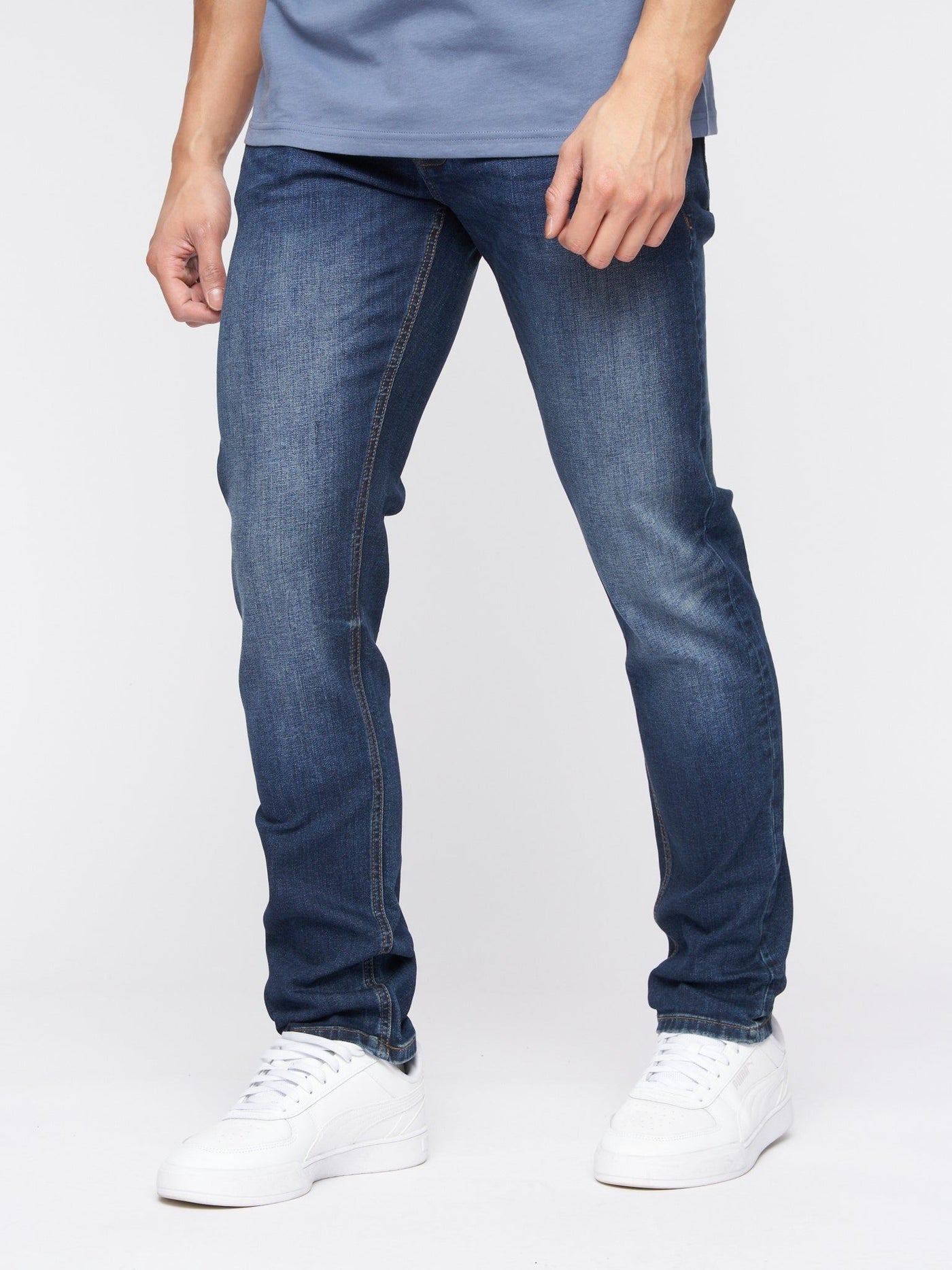 Barbeck Slim Fit Denim Jeans Tinted Blue