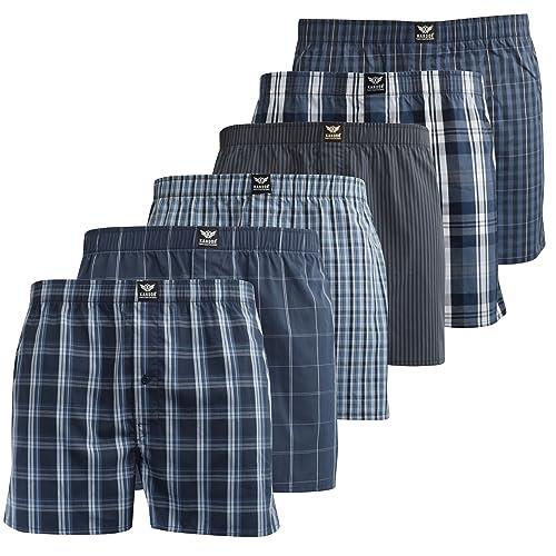 Men's Nightling Woven Boxers 6pk Blues