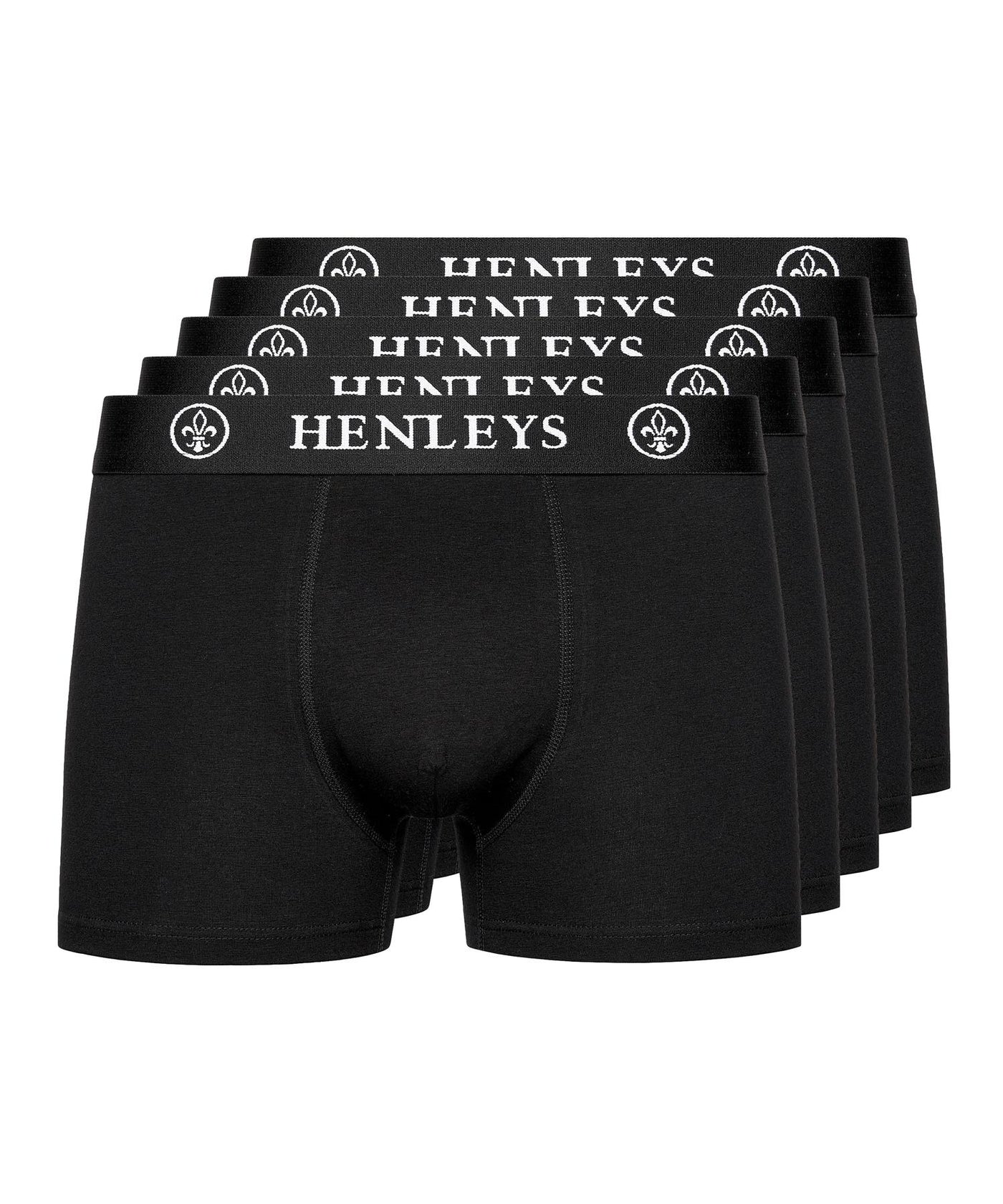 Mens McBlacken Boxers 5pk Black