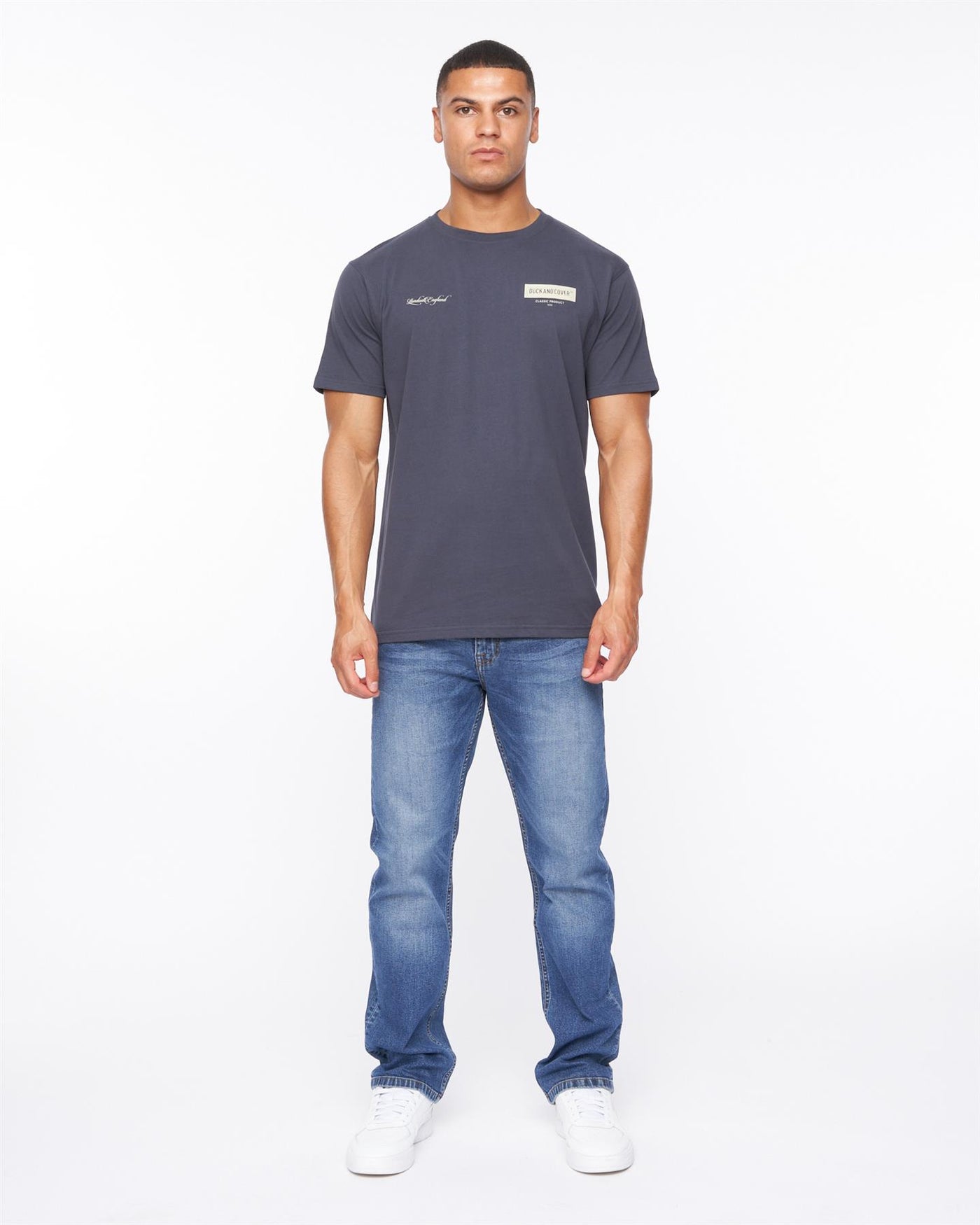 Mens Mersak T-Shirt Navy