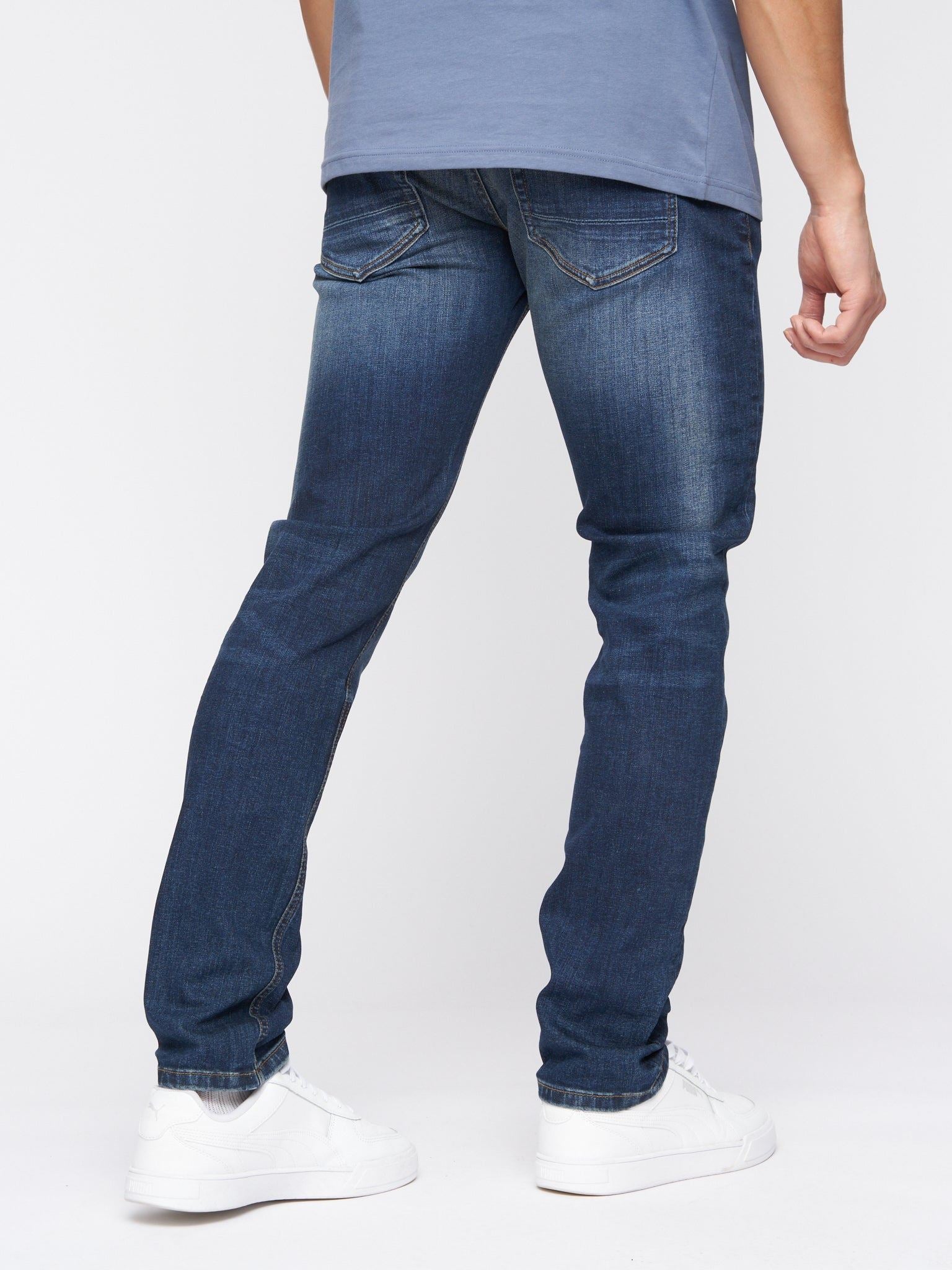 Barbeck Slim Fit Denim Jeans Tinted Blue