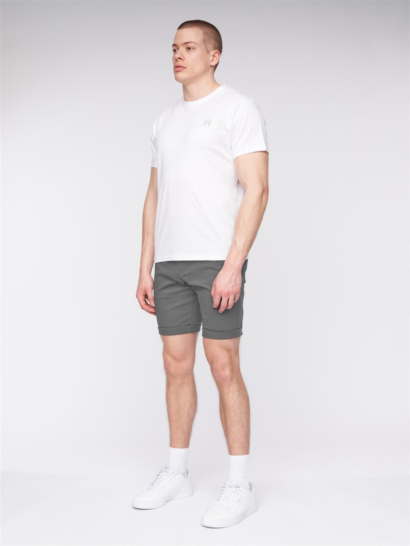 Mens Copehen Chino Shorts Grey