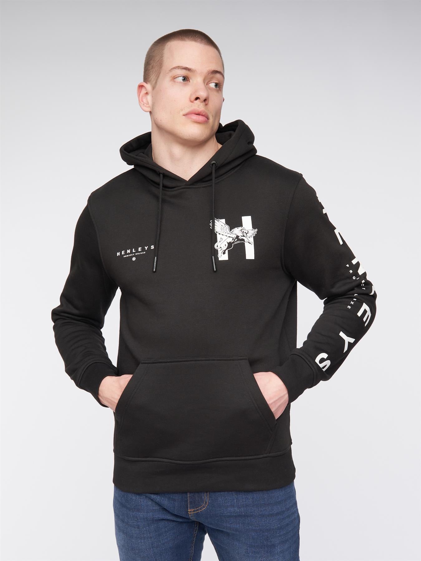 Mens Kilhen Hoodie Black