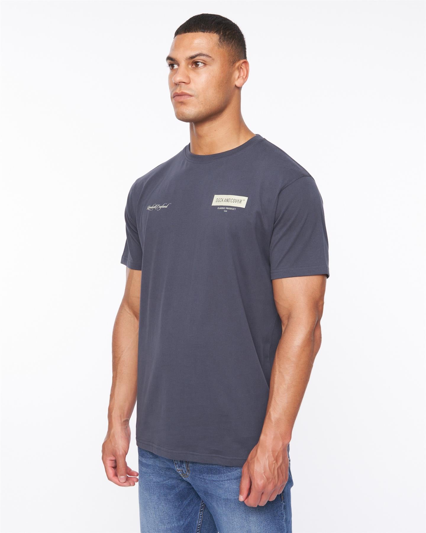 Mens Mersak T-Shirt Navy