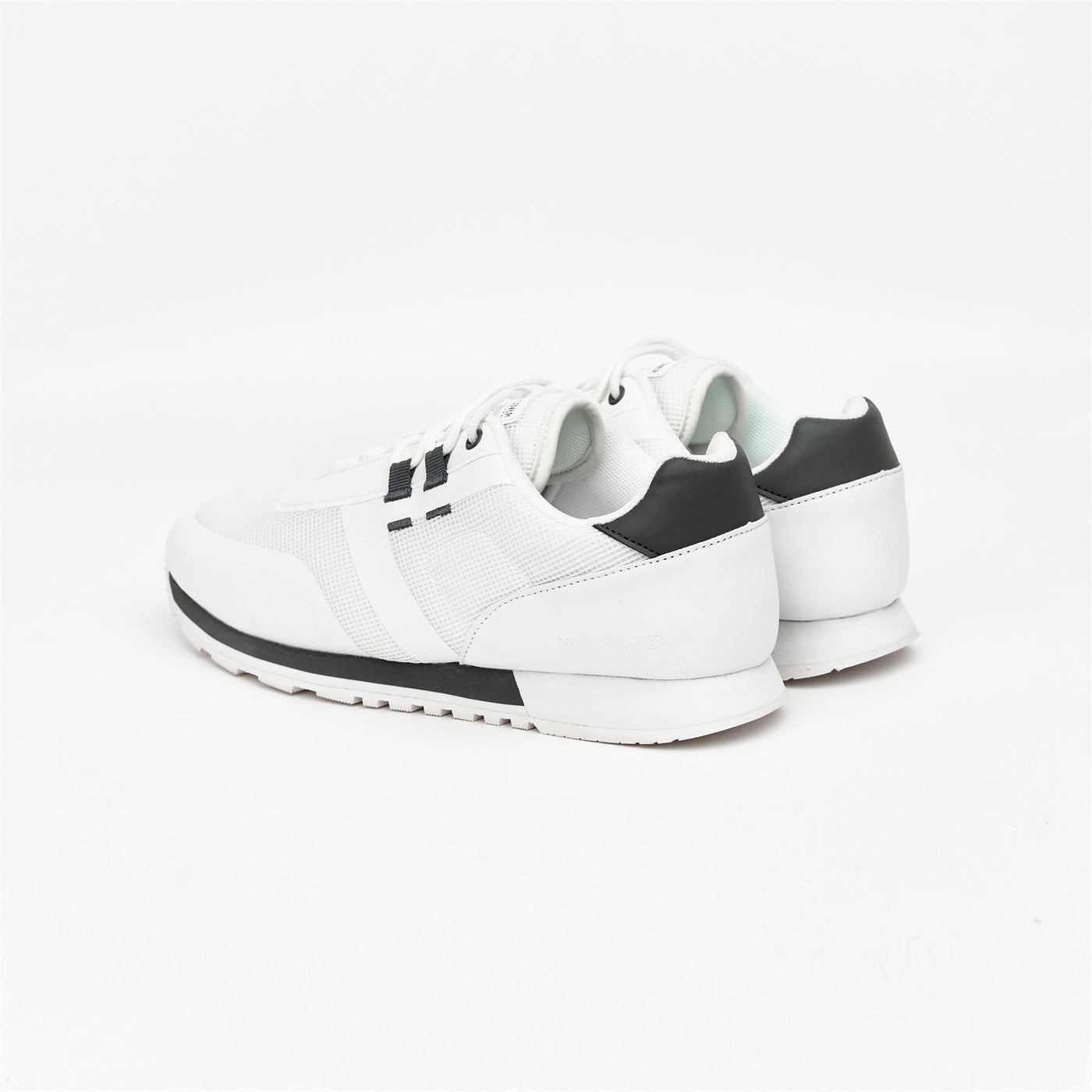 Mens Cashfare Trainers White