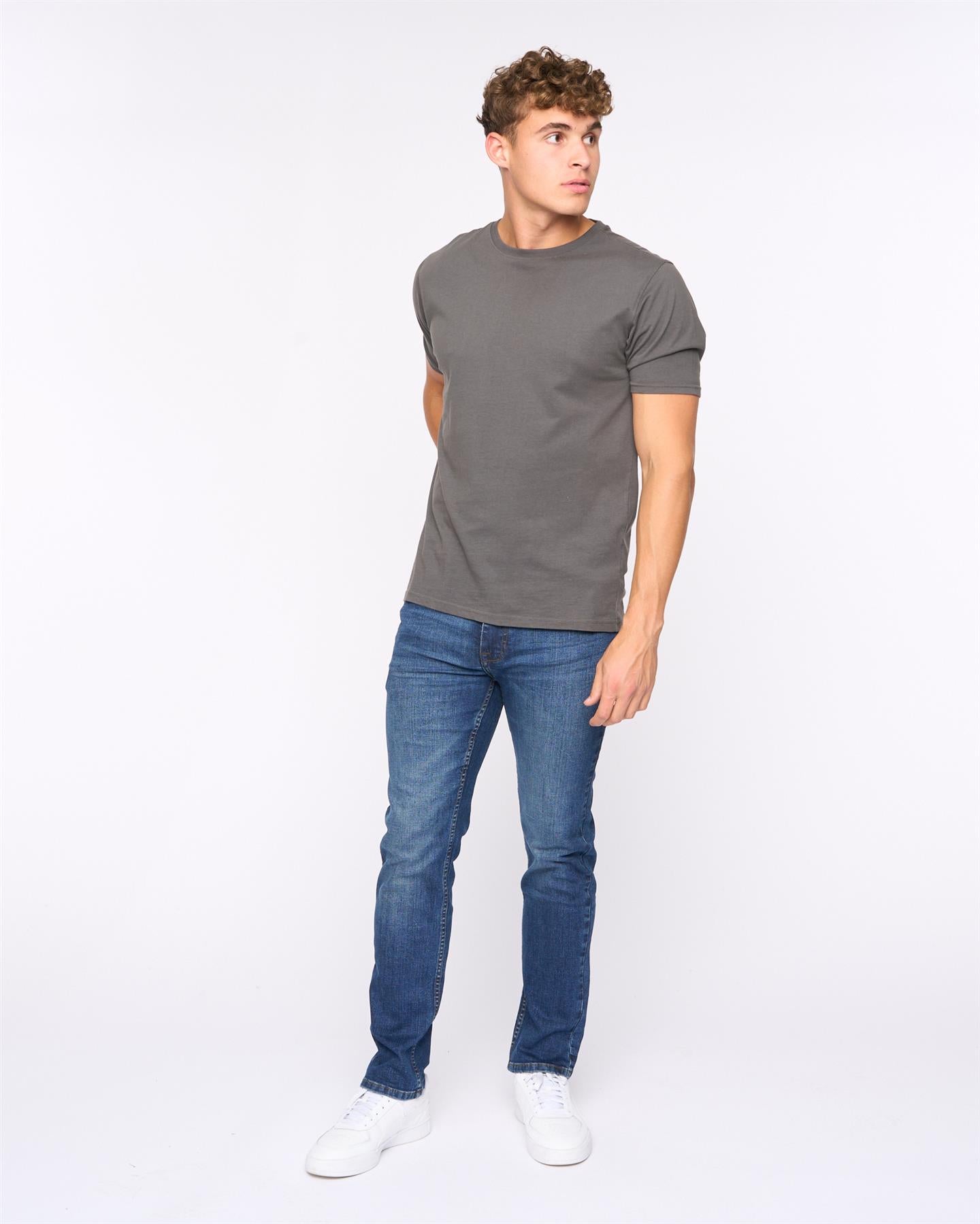 Mens Abingdon Slim Fit Jeans Dark Wash