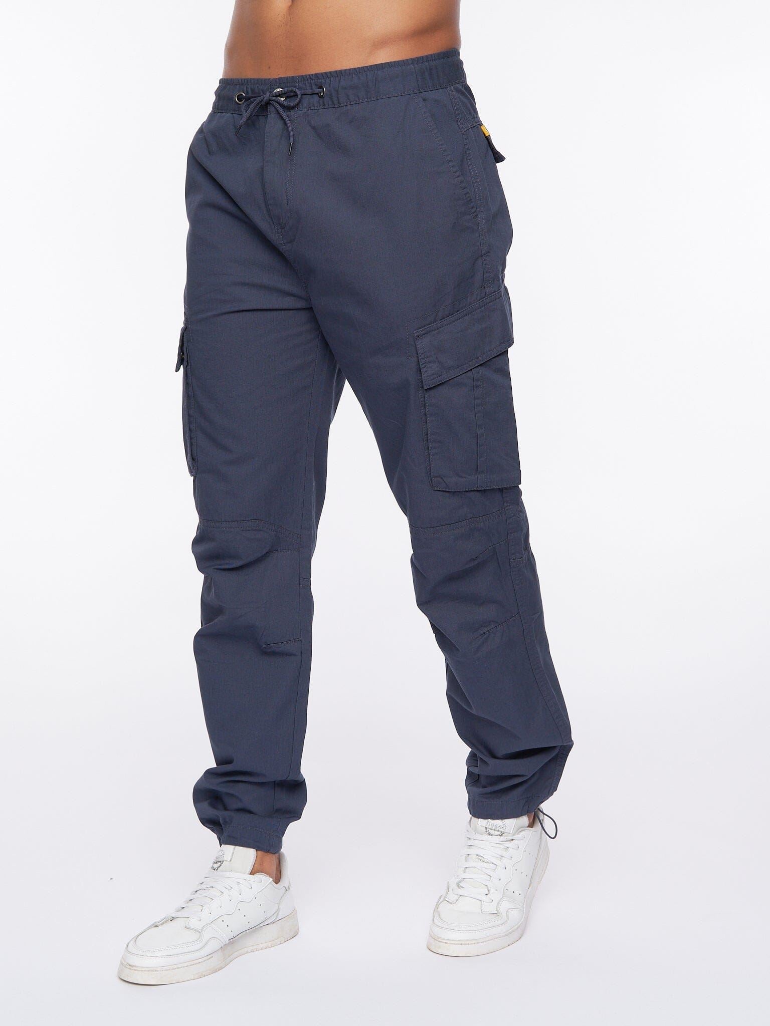 Mens Sidemoore Cargo Pants Navy