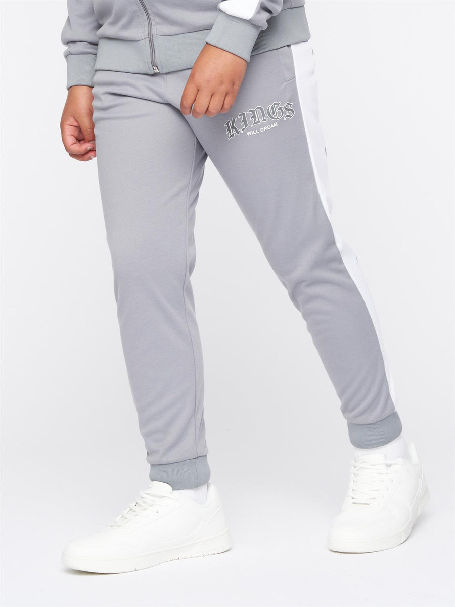 Waylo Track Pant Sharkskin / Optic White