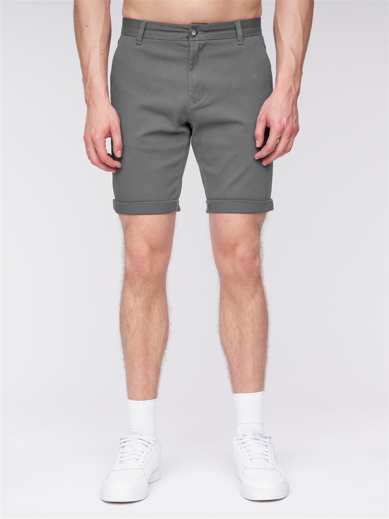 Mens Copehen Chino Shorts Grey