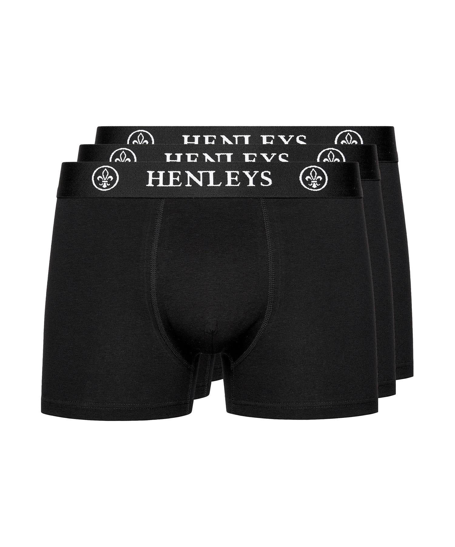 Mens McBlacken Boxers 3pk Black