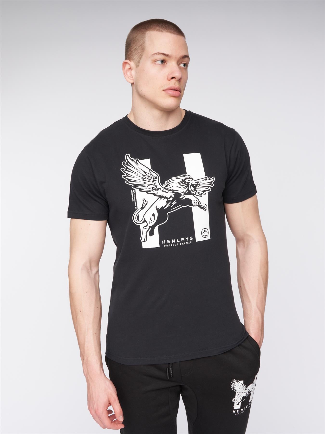 Mens Curveball T-Shirt Black