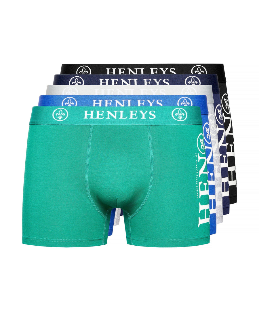 Mens Kelmack Boxers 5pk Assorted