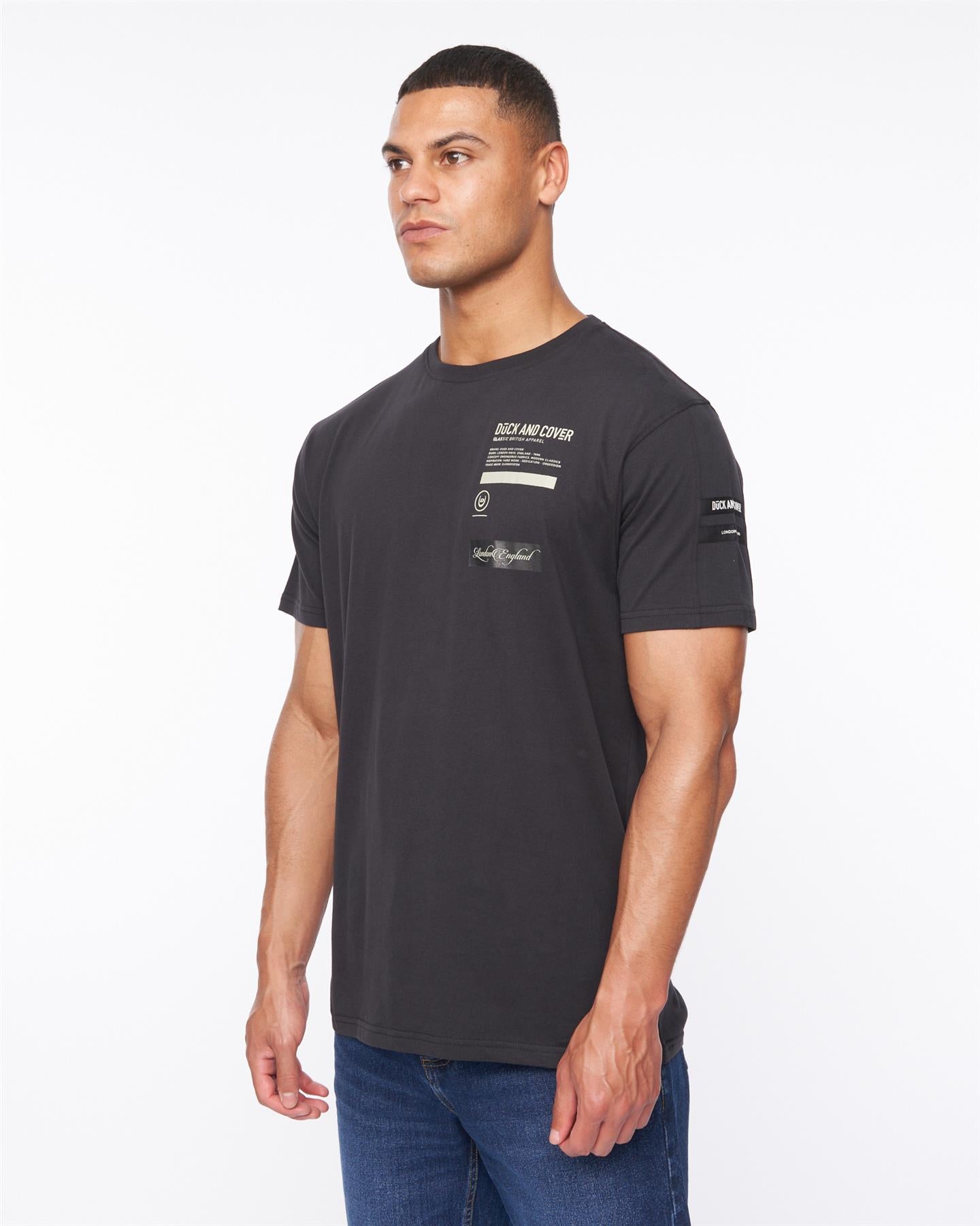 Mens Jennerkins T-Shirt Black