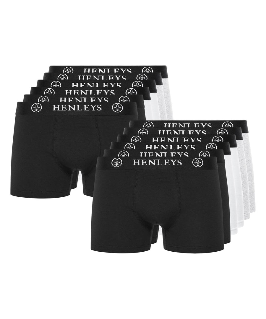 Mens Century Boxers 12pk Assorted