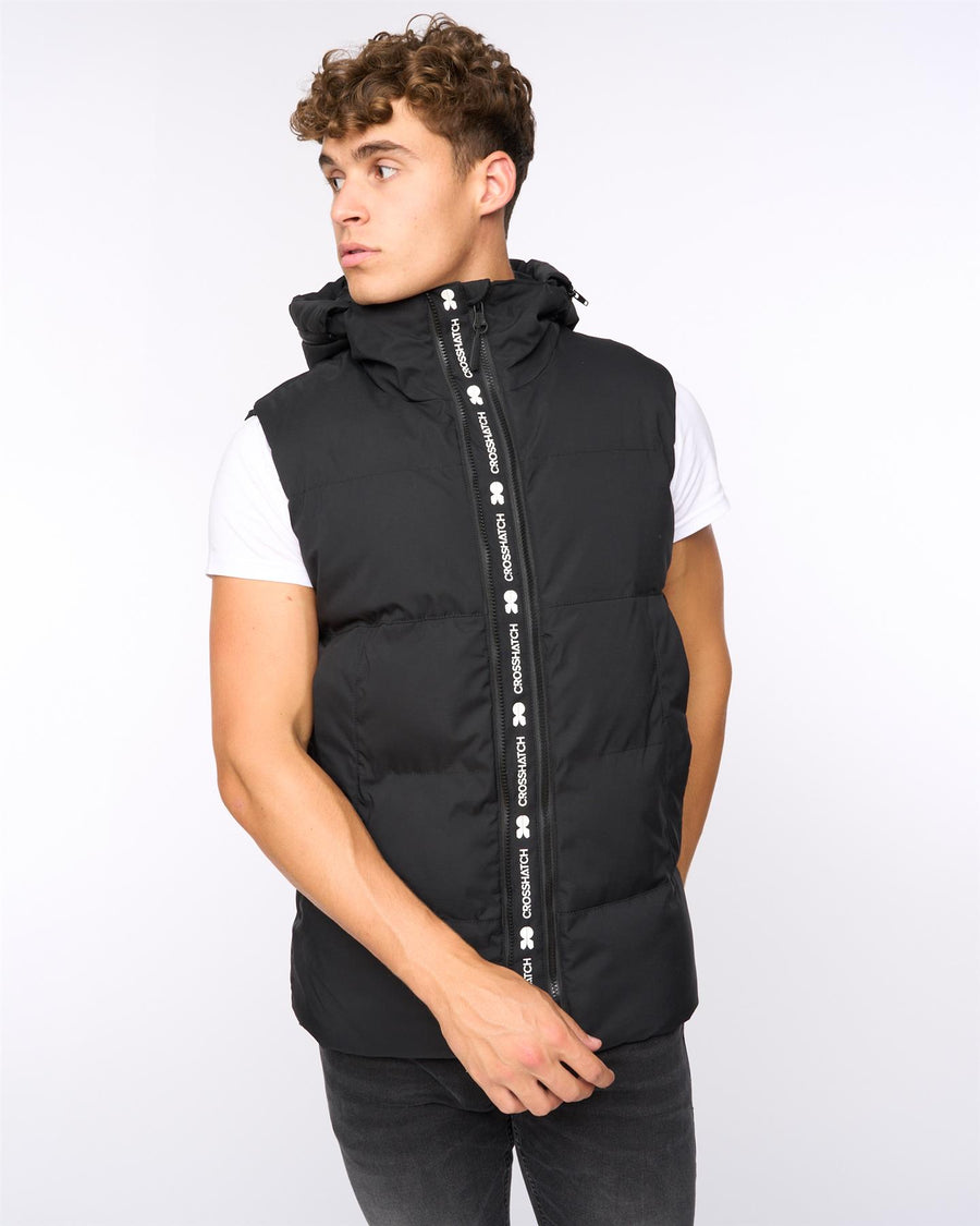 Mens Hanjo Gilet Black