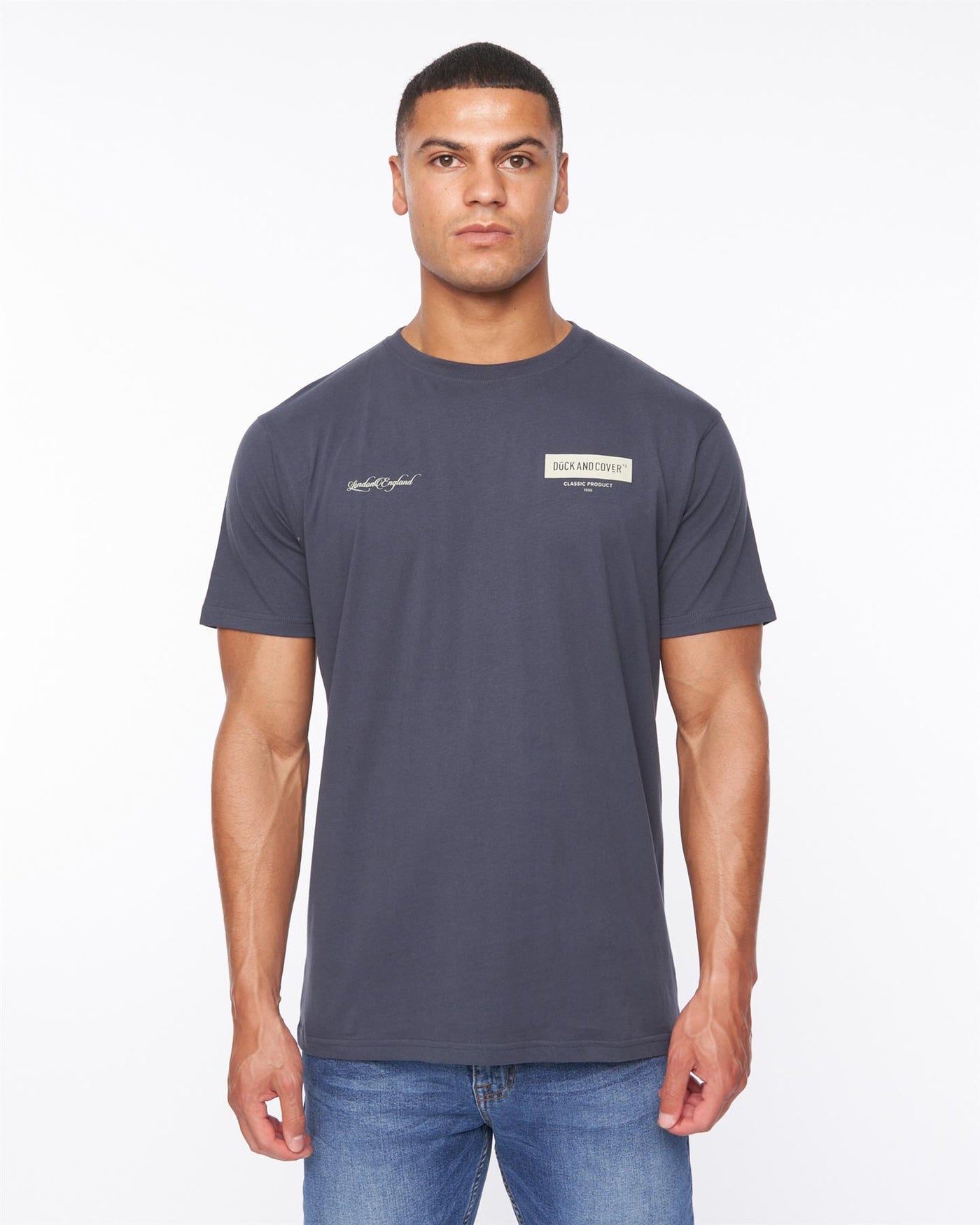 Mens Mersak T-Shirt Navy