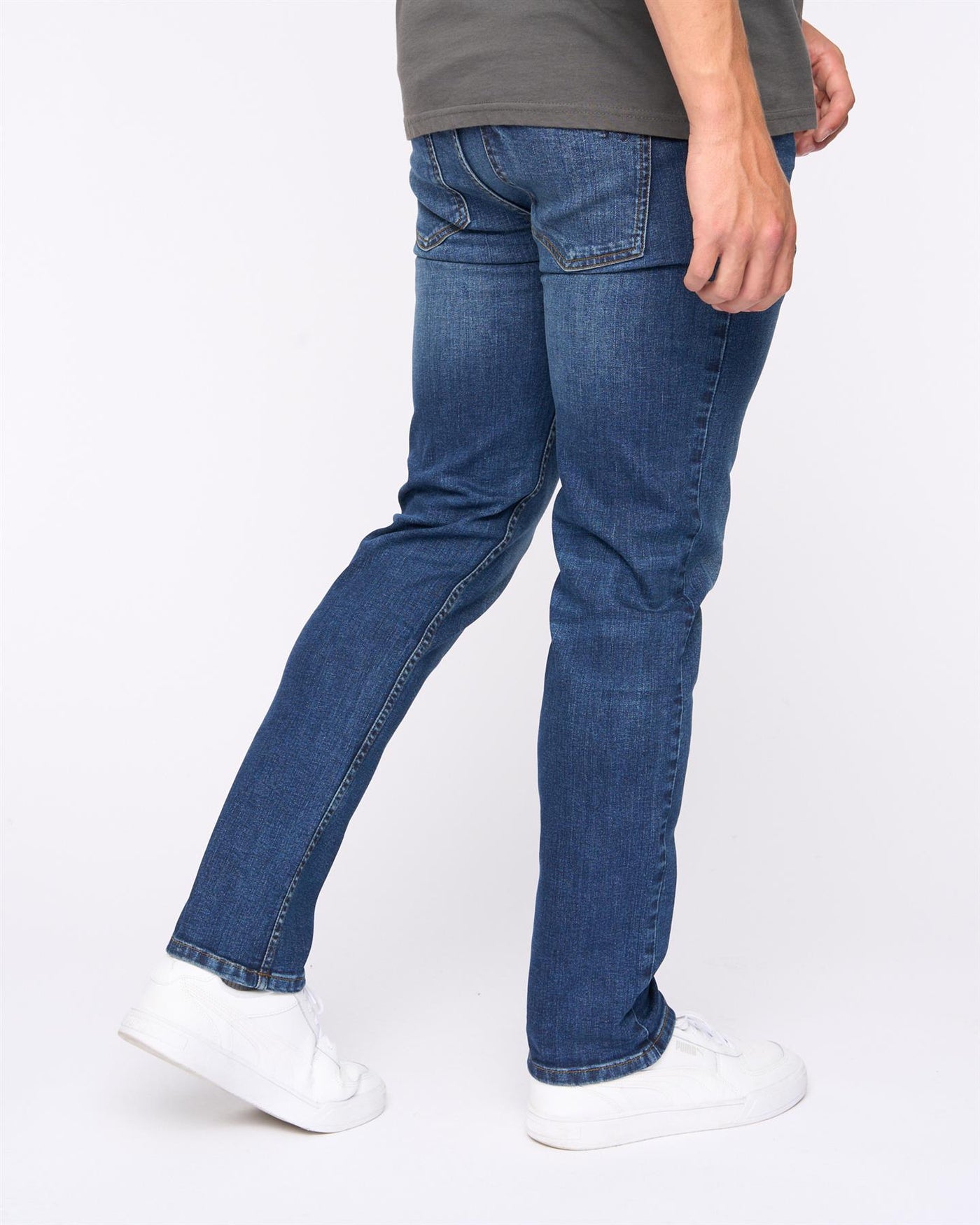 Mens Abingdon Slim Fit Jeans Dark Wash