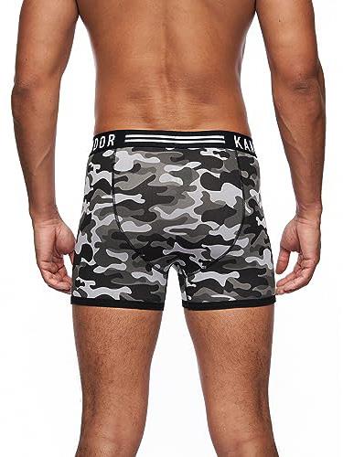 Men's Camobee Boxers 5pk Grey Camo