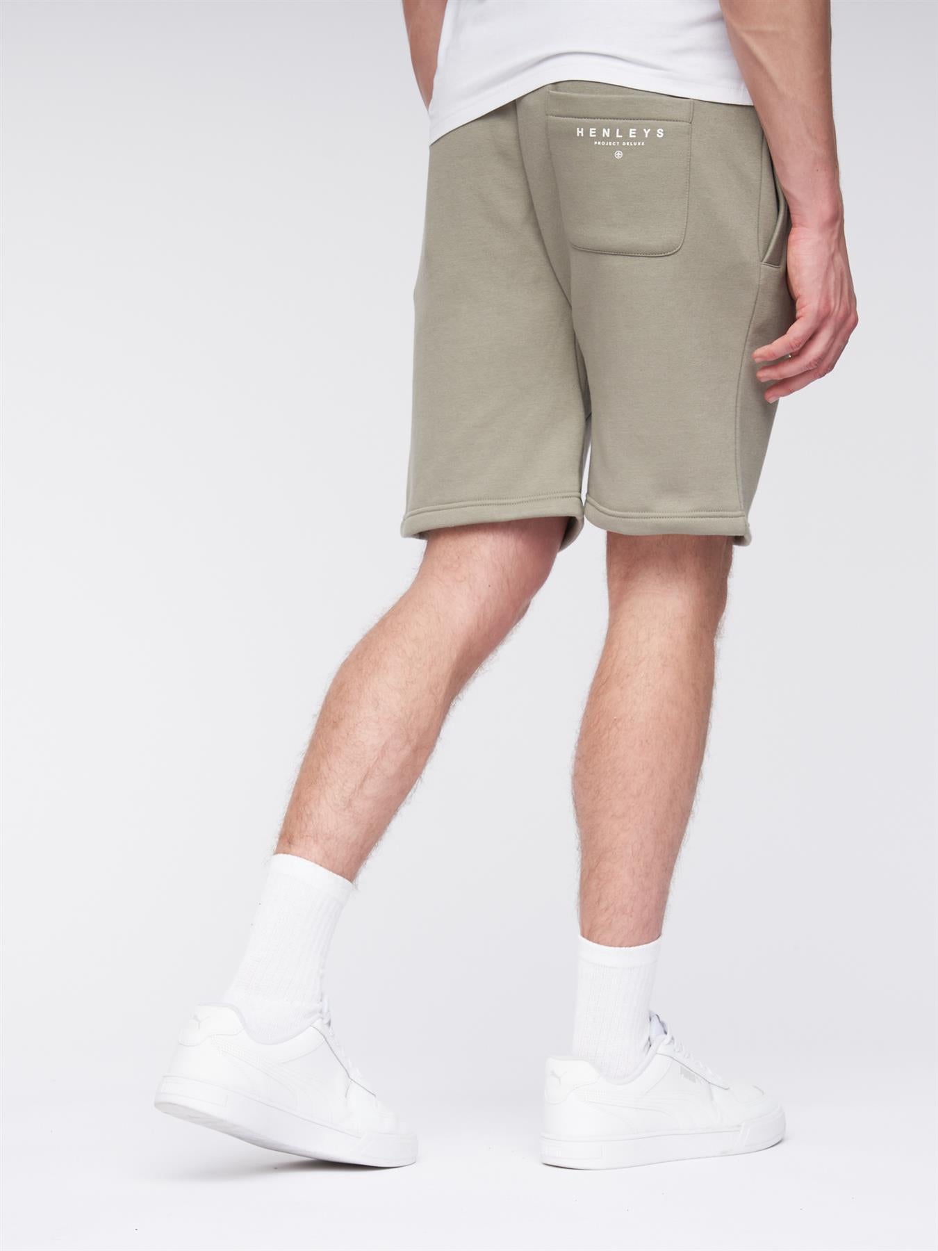 Mens Metafone Jog Shorts Dusty Olive