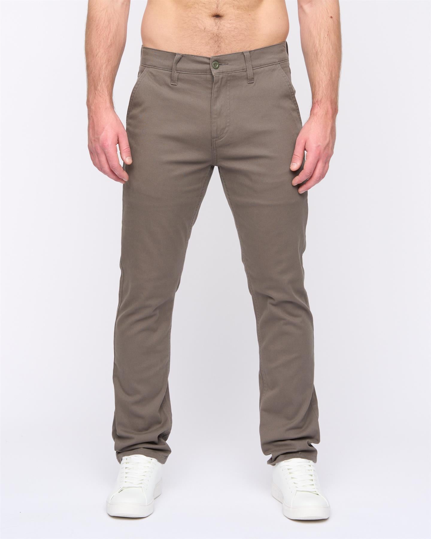 Mens Moretor Chinos Olive