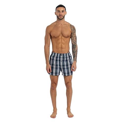 Men's Nightling Woven Boxers 6pk Blues