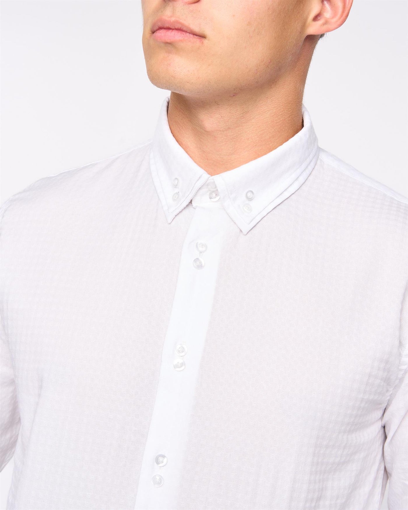 Mens  Edgeworth Slim Fit Shirt White