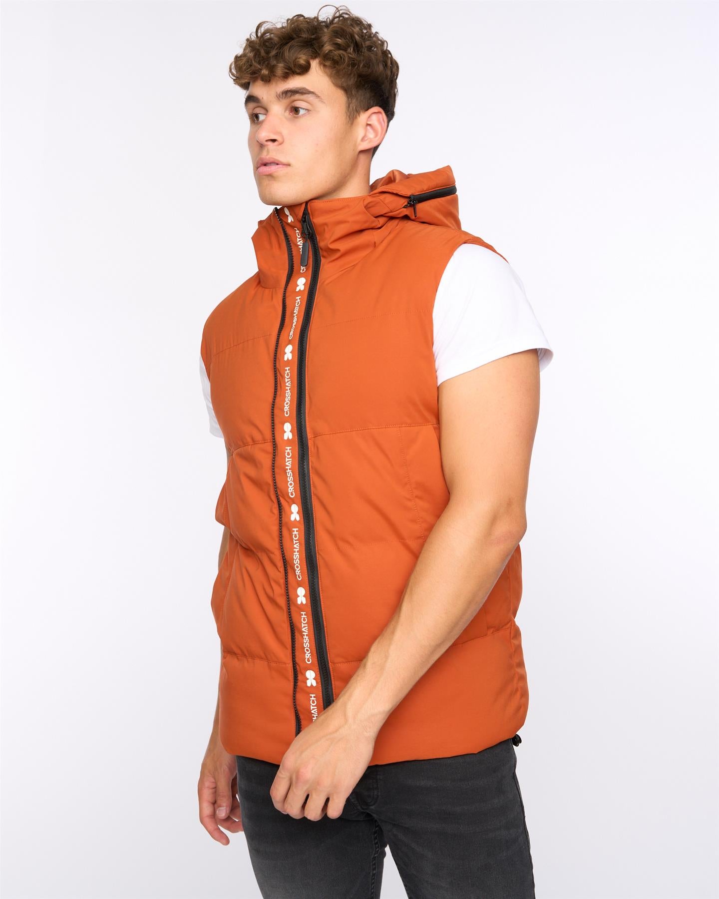 Mens Hanjo Gilet Red