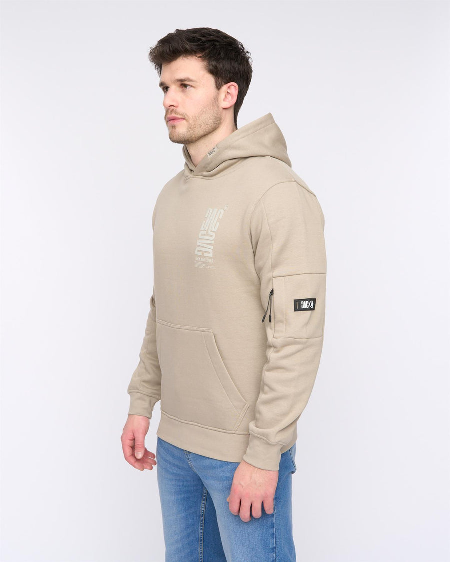 Mens Tremake Hoodie Light Pebble