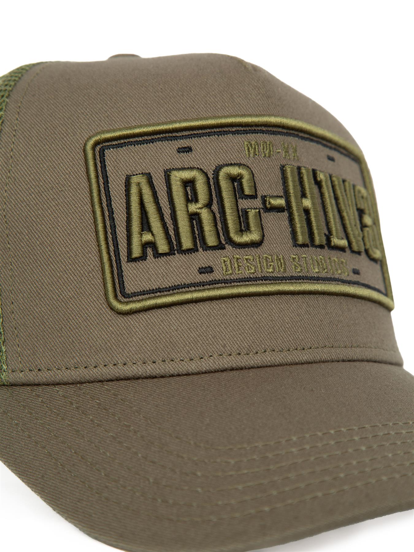 Mens Pitstop Trucker Cap Khaki