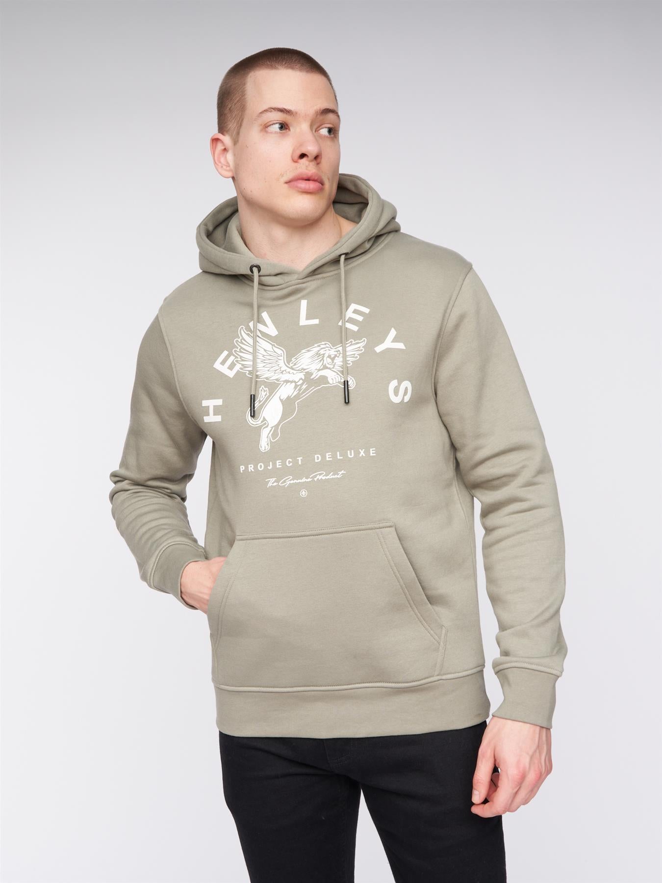 Mens Colhen Hoodie Dusty Olive