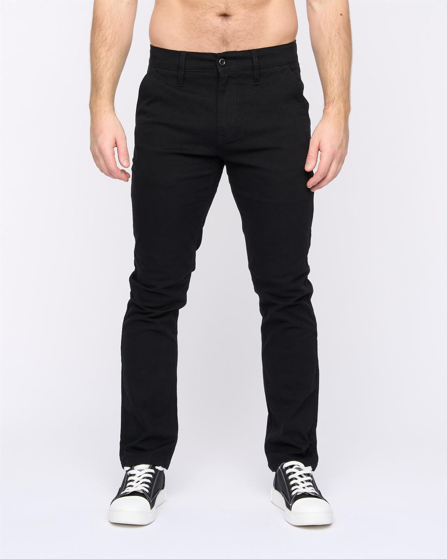 Mens Moretor Chinos Black