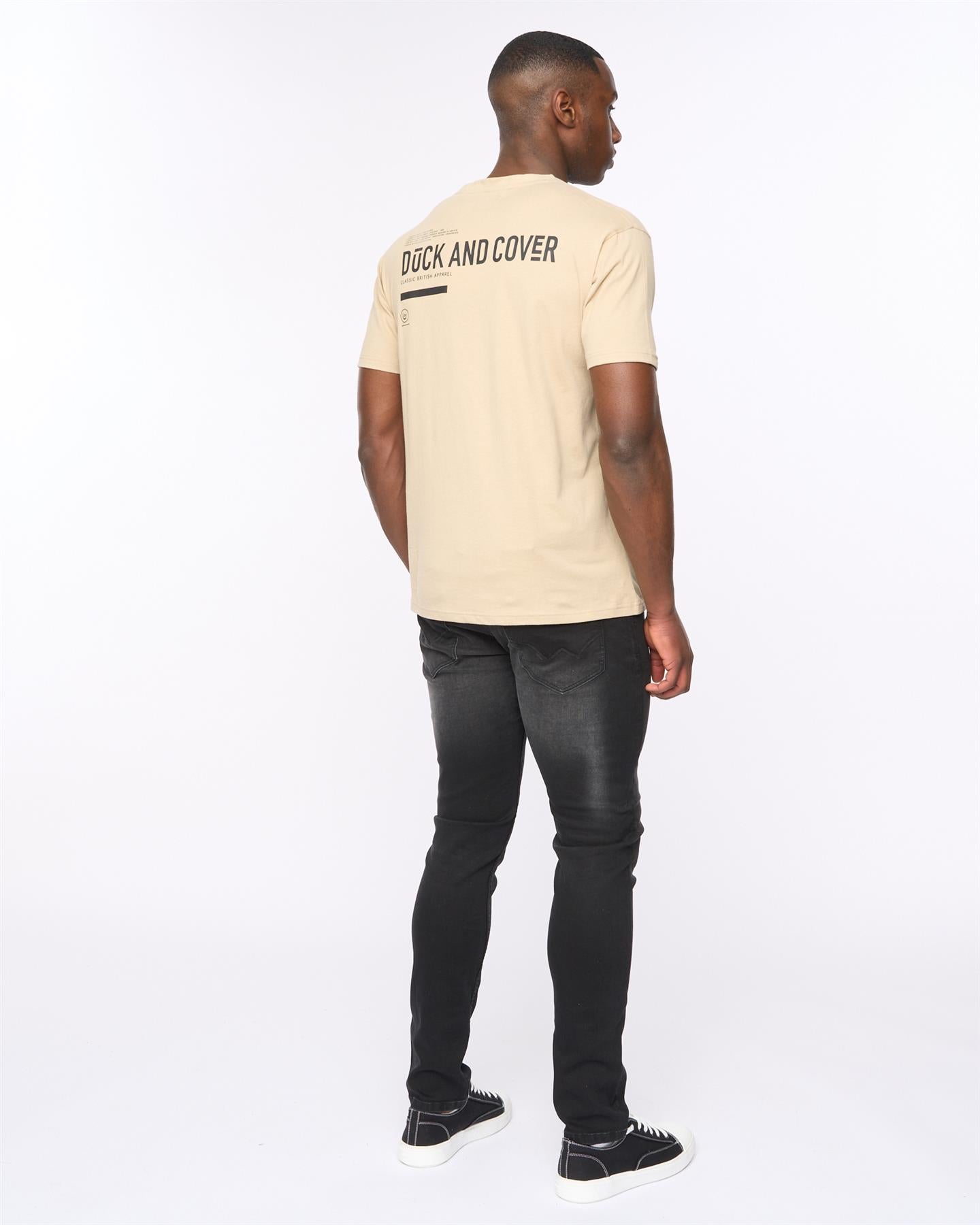 Mens Heningys T-Shirt Greige