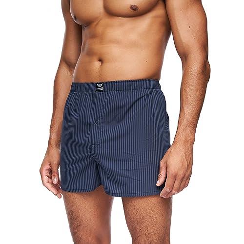 Men's Nightling Woven Boxers 6pk Blues