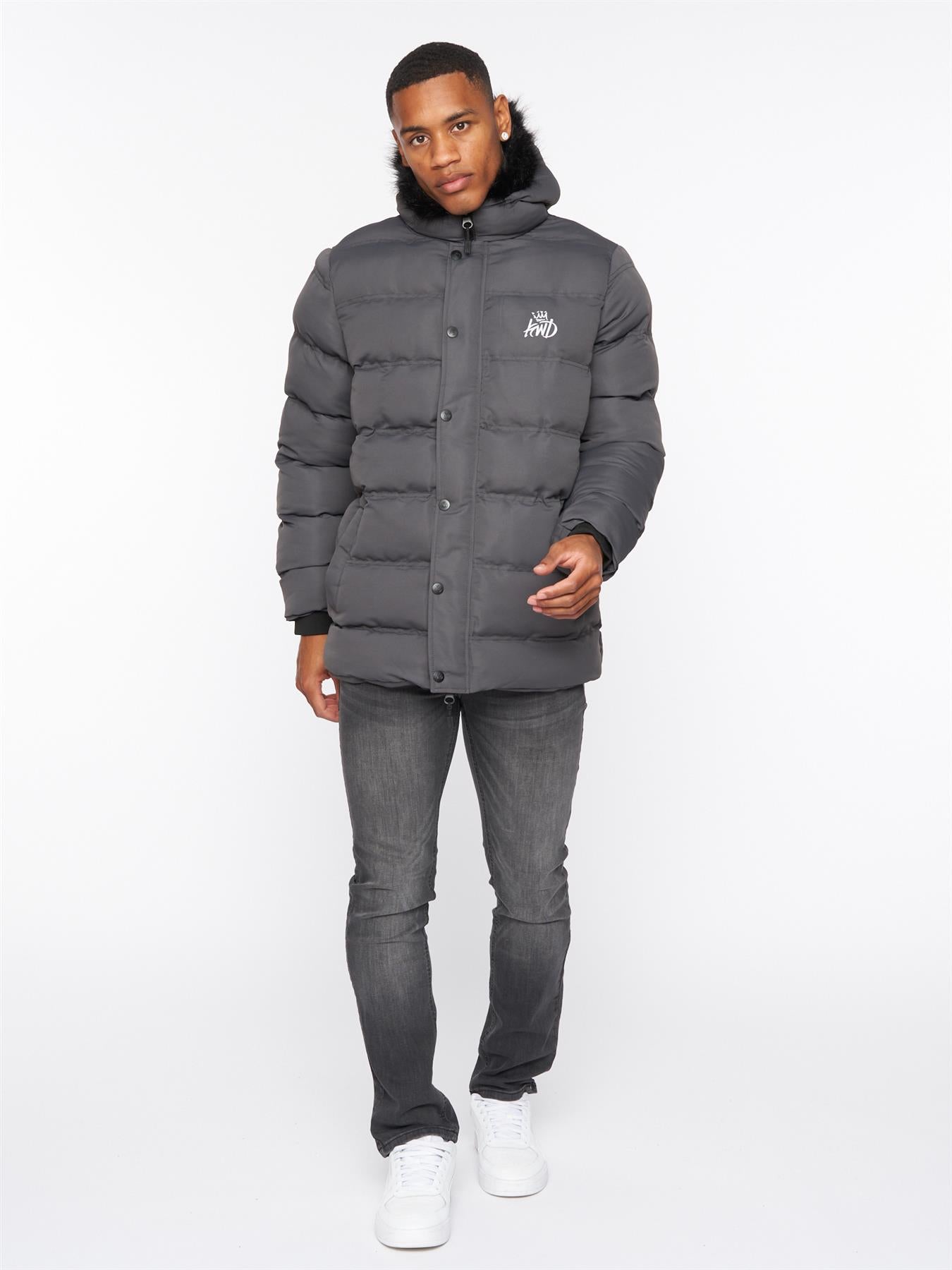 Ice 2.0 Puffer Parka Asphalt