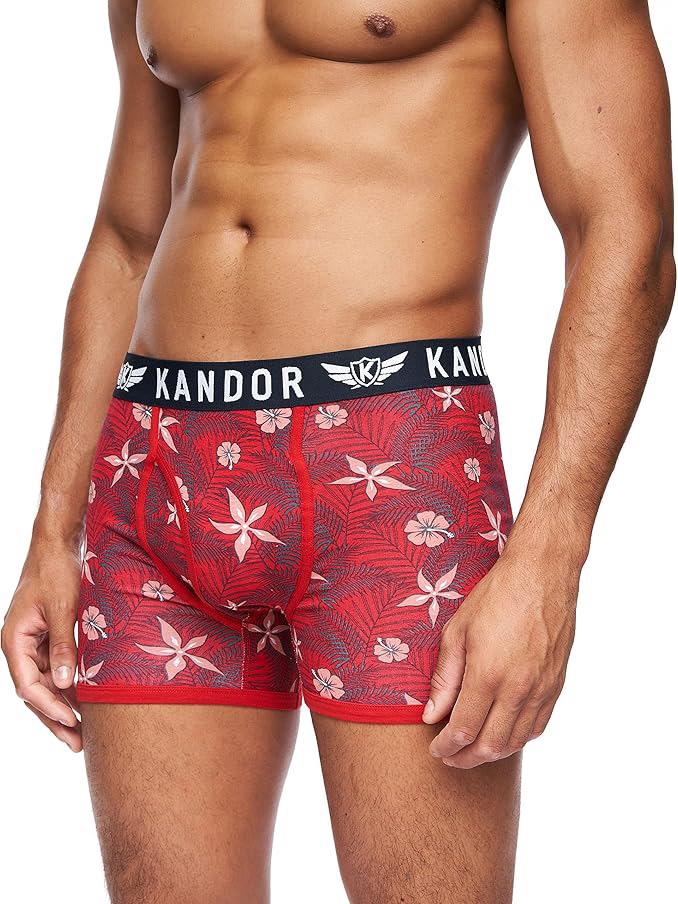 Men's Florid Boxers 7pk Red