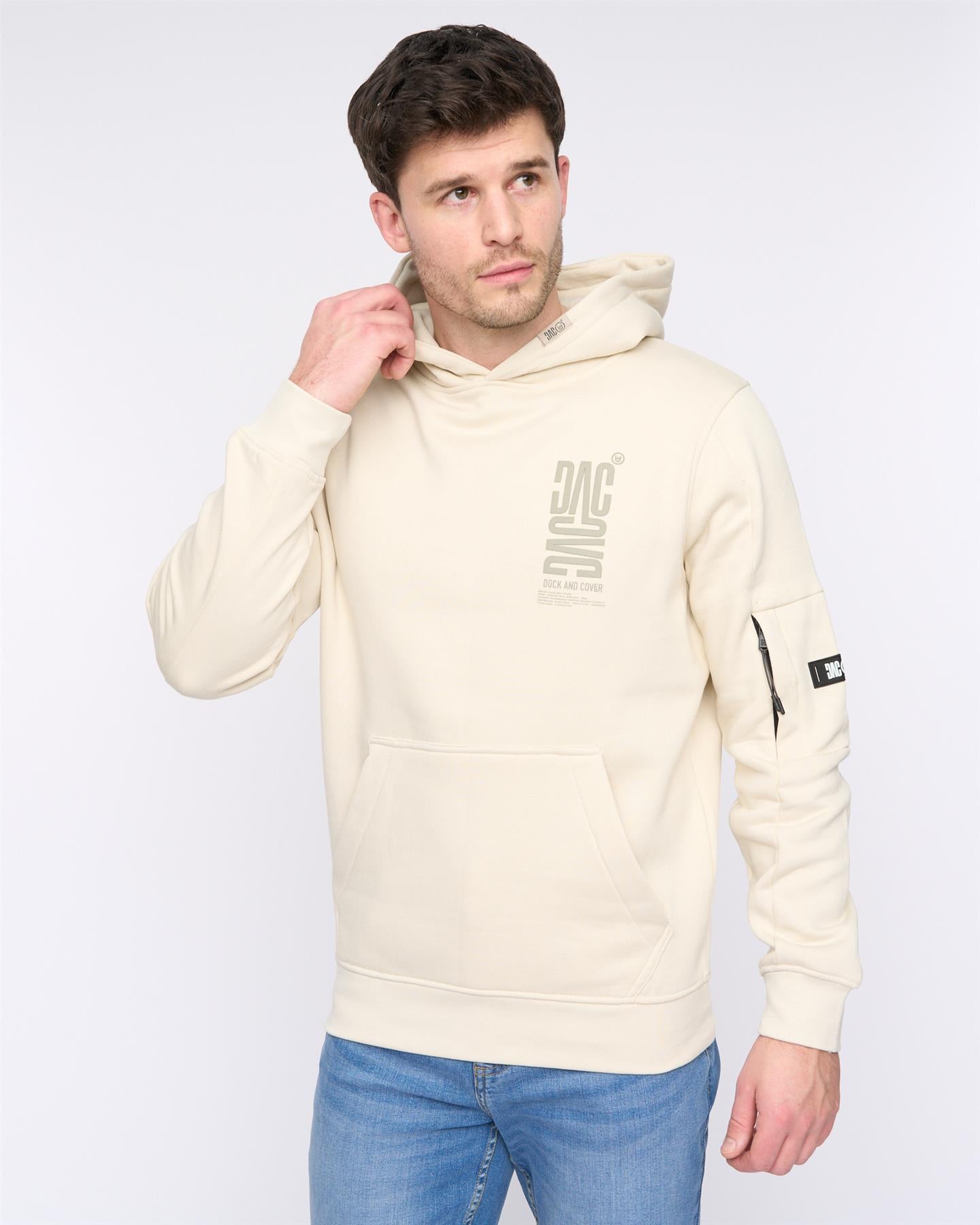 Mens Tremake Hoodie Light Sage