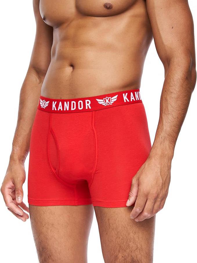 Men's Bambers Boxers 7pk Blue/Red