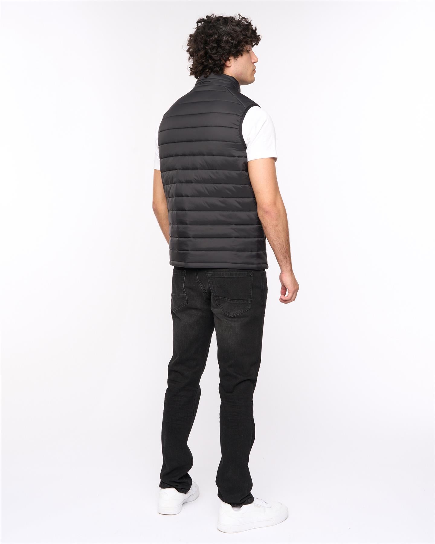 Mens  Earlam Gilet Black