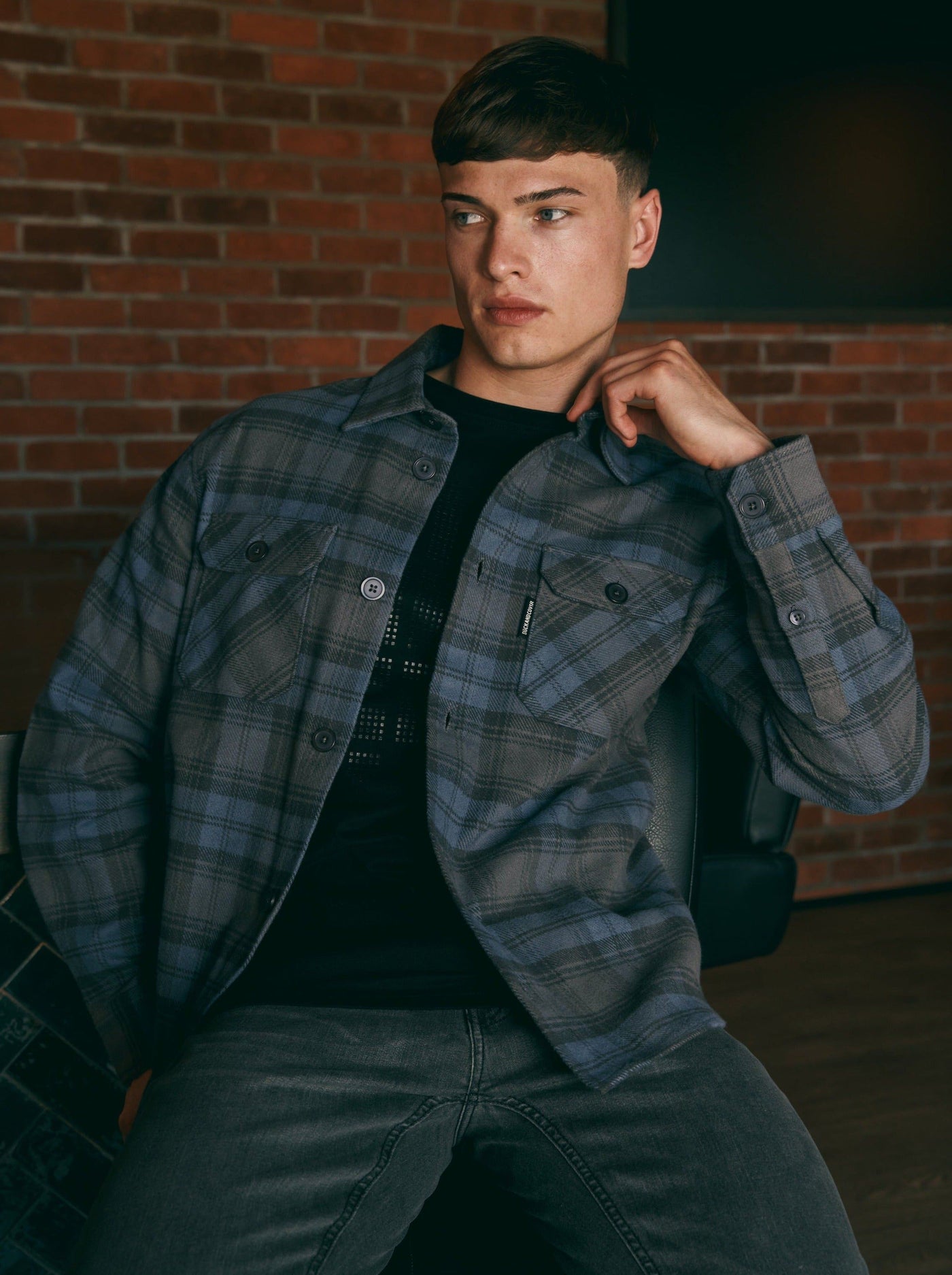 Willington Overshirt Blue Check