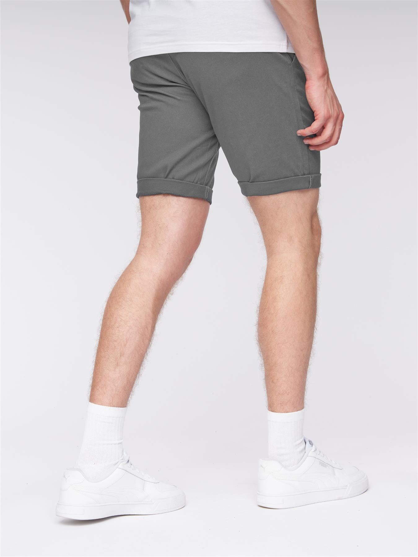 Mens Copehen Chino Shorts Grey