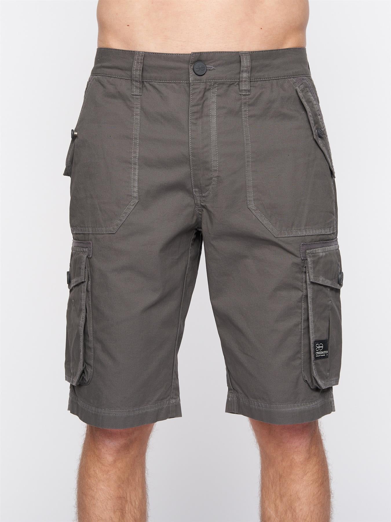 Kyron Cargo Shorts Charcoal