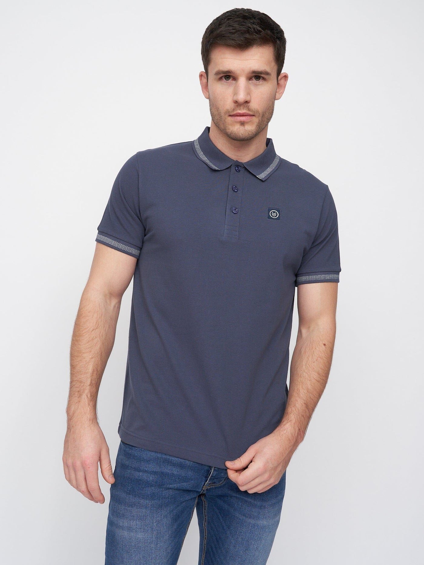 Feltar Polo Mid Blue